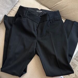 Express Classic Black Trousers
